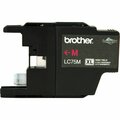 Brother International High Yield Magenta Ink Cartrid LC75M